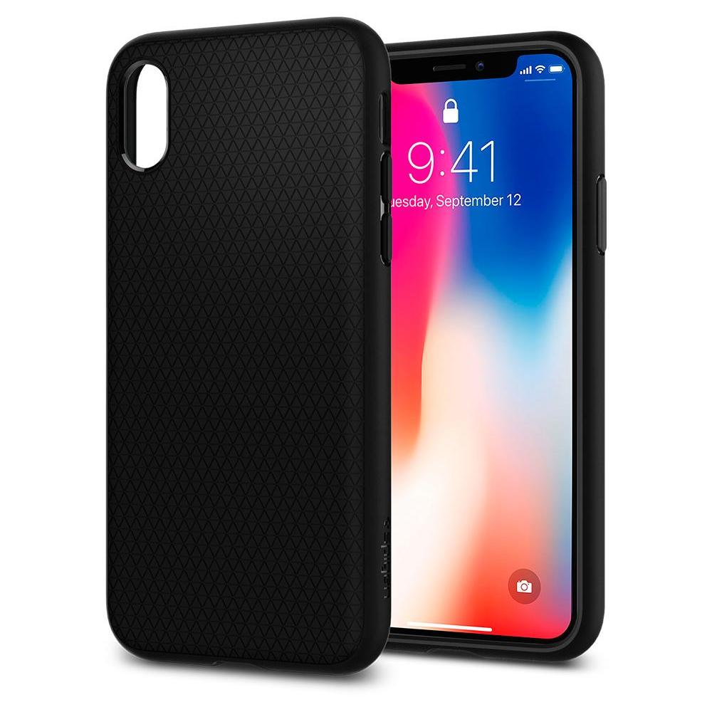 Spigen Liquid Air Case Matte Black For iPhone XR