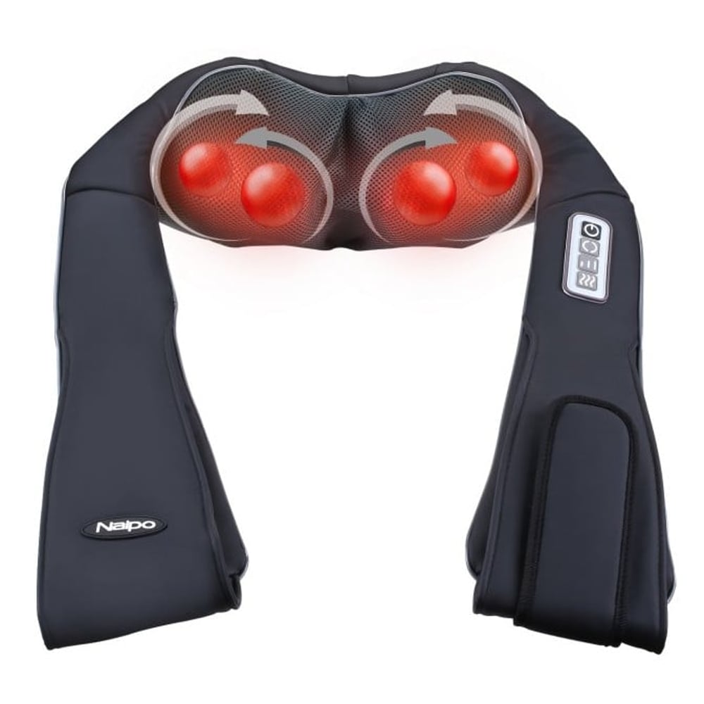 Naipo Shiatsu 3D Rotating Massager With Recahrgable Battery MGS321