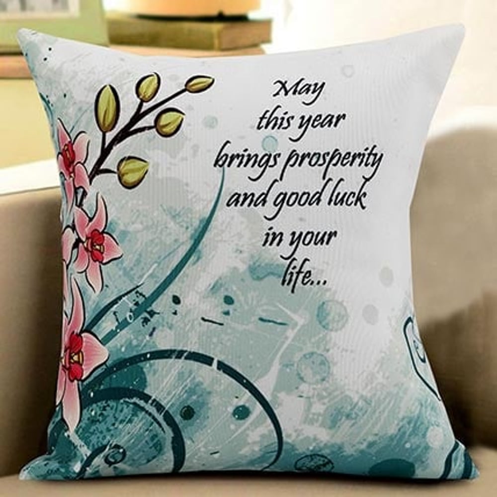 Decorative Cushion New Year Luck