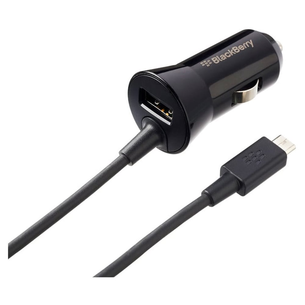 BlackBerry 2012RIM Car Charger Black - FGBBFASTDCCHRG