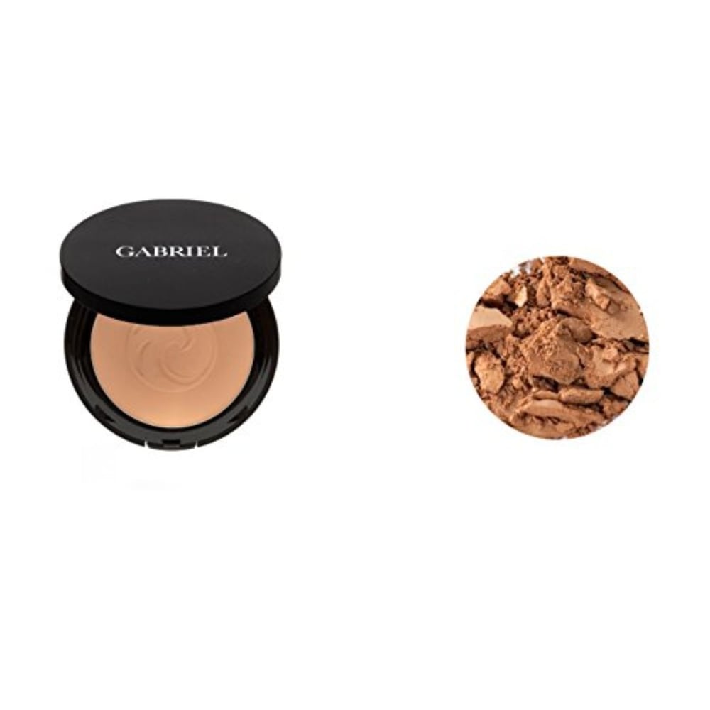 Gabriel cosmetics,Dual Powder Foundation, Natural, Paraben Free, Vegan, Gluten-free, Cruelty-free, Non GMO, Pressed mineral powder, enhanced with Sea Fennel. (Tan Beige) Gabriel cosmetics,Dual Powder Foundation, Natural, Paraben Free, Vegan, Gluten-free, Cruelty-free, Non GMO, Pressed mineral powder, enhanced with Sea Fennel. (Tan Beige)