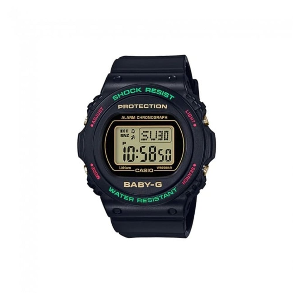 Casio BGD-570TH-1 Baby G White Resin Digital Watch Women Casio BGD-570TH-1 Baby G White Resin Digital Watch Women