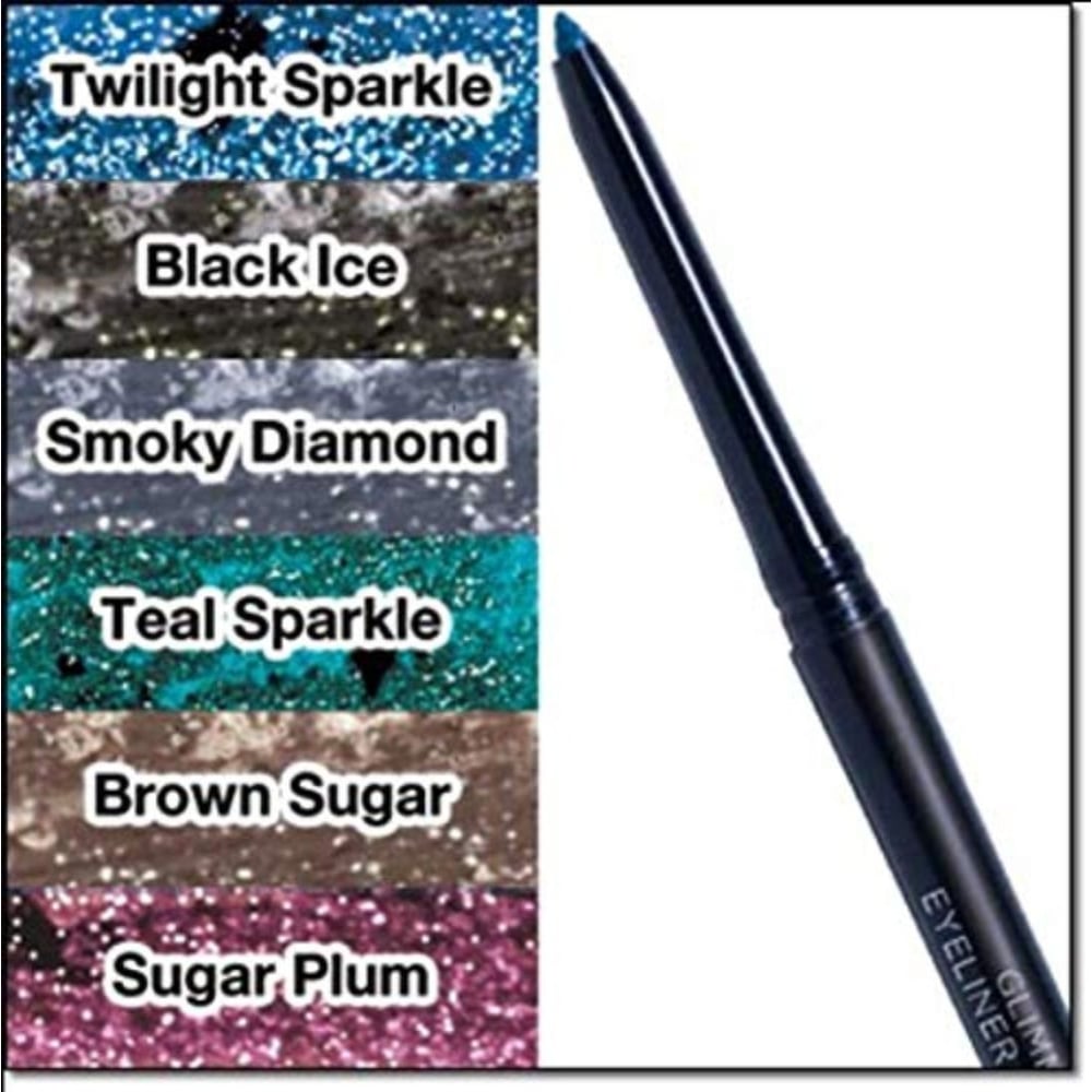 AVON Glimmersticks Diamonds Eye Liner Black Ice Lot 4 Pencils AVON Glimmersticks Diamonds Eye Liner Black Ice Lot 4 Pencils