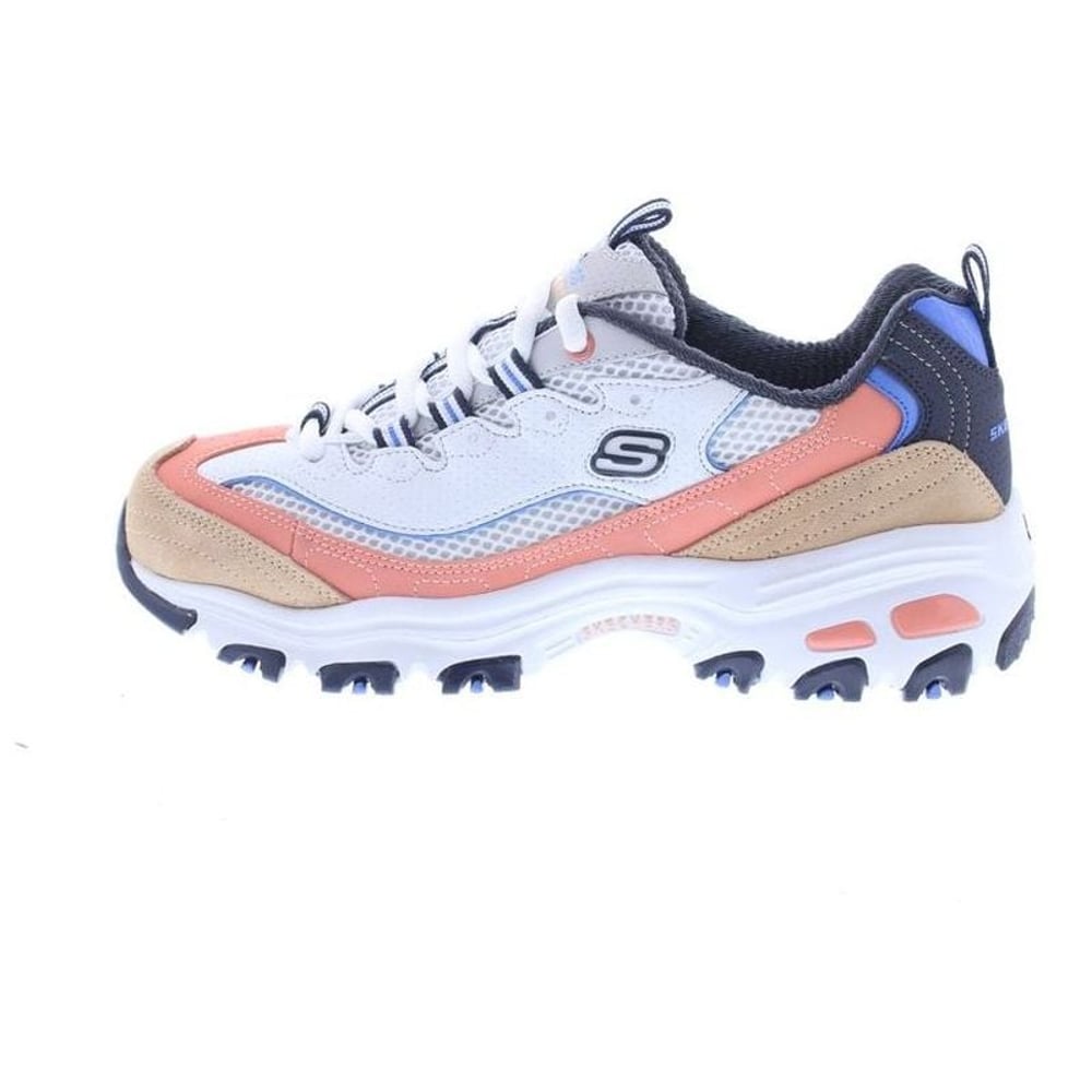Skechers D'Lites Women's Shoes Wht/Oran 38.5EU