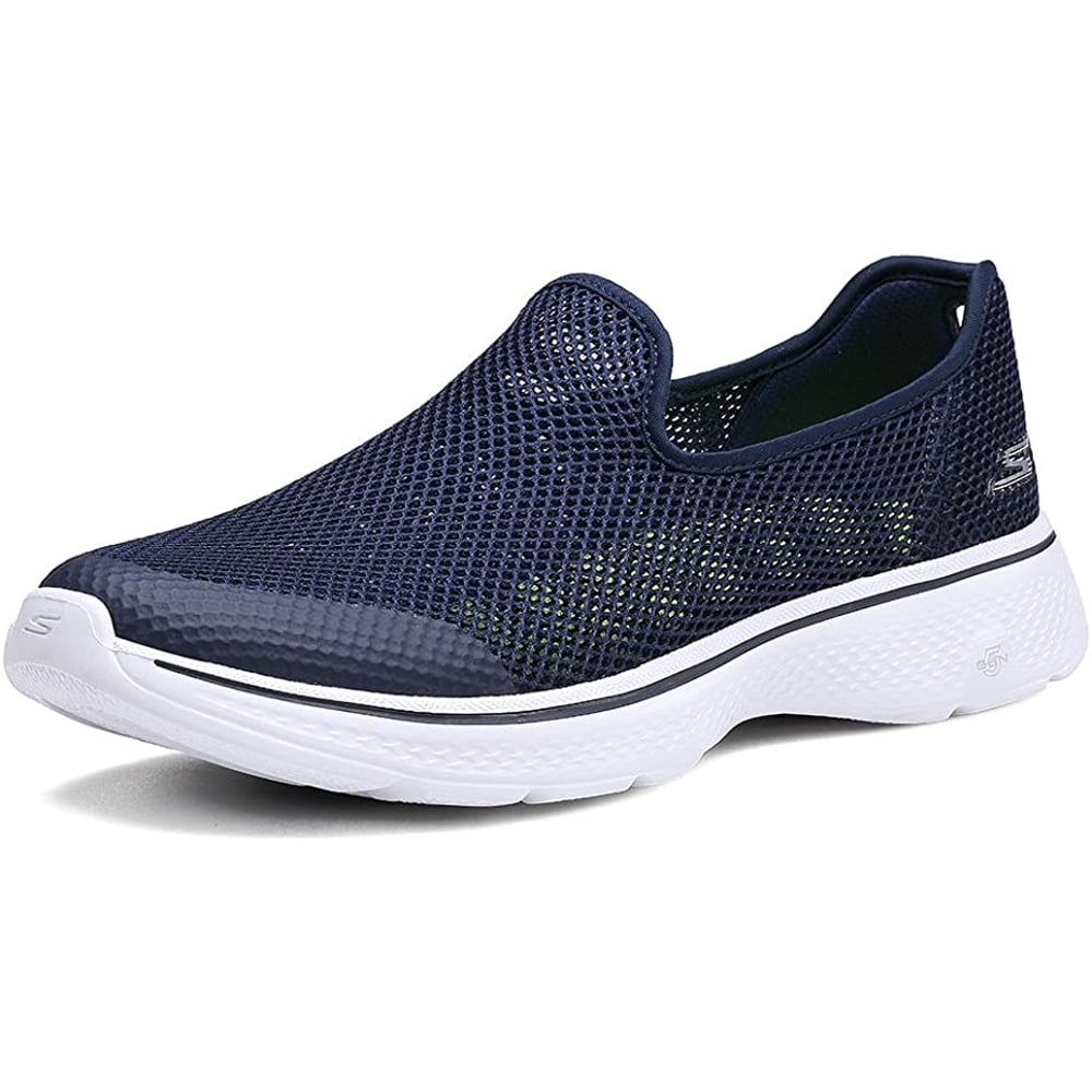 Skechers Men Performance Shoes Go Walk 4 Blue - 54158-NVY Skechers Men Performance Shoes Go Walk 4 Blue - 54158-NVY