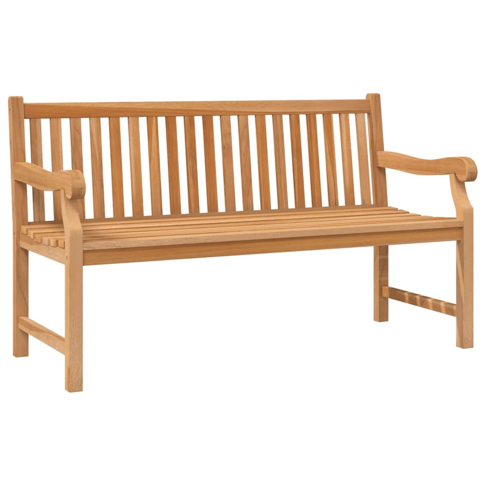 Vidaxl Garden Bench 150 Cm Solid Teak Wood