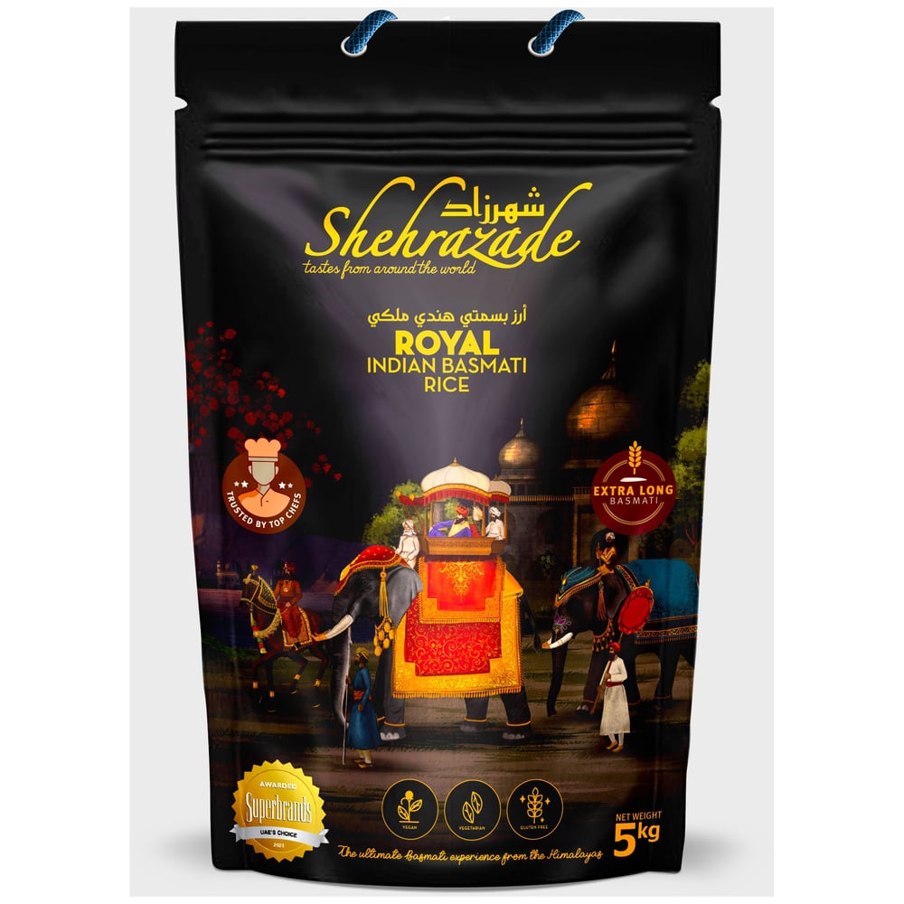 Shehrazade Royal Basmati Rice 5 kg Shehrazade Royal Basmati Rice 5 kg