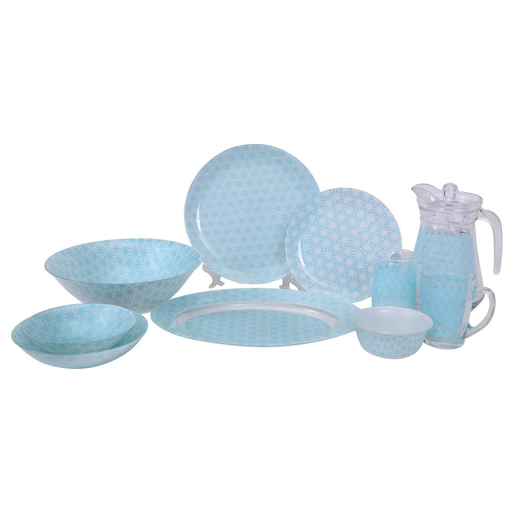 Pan Emirates Simply Soleil 46pcs Dinner Set Clear