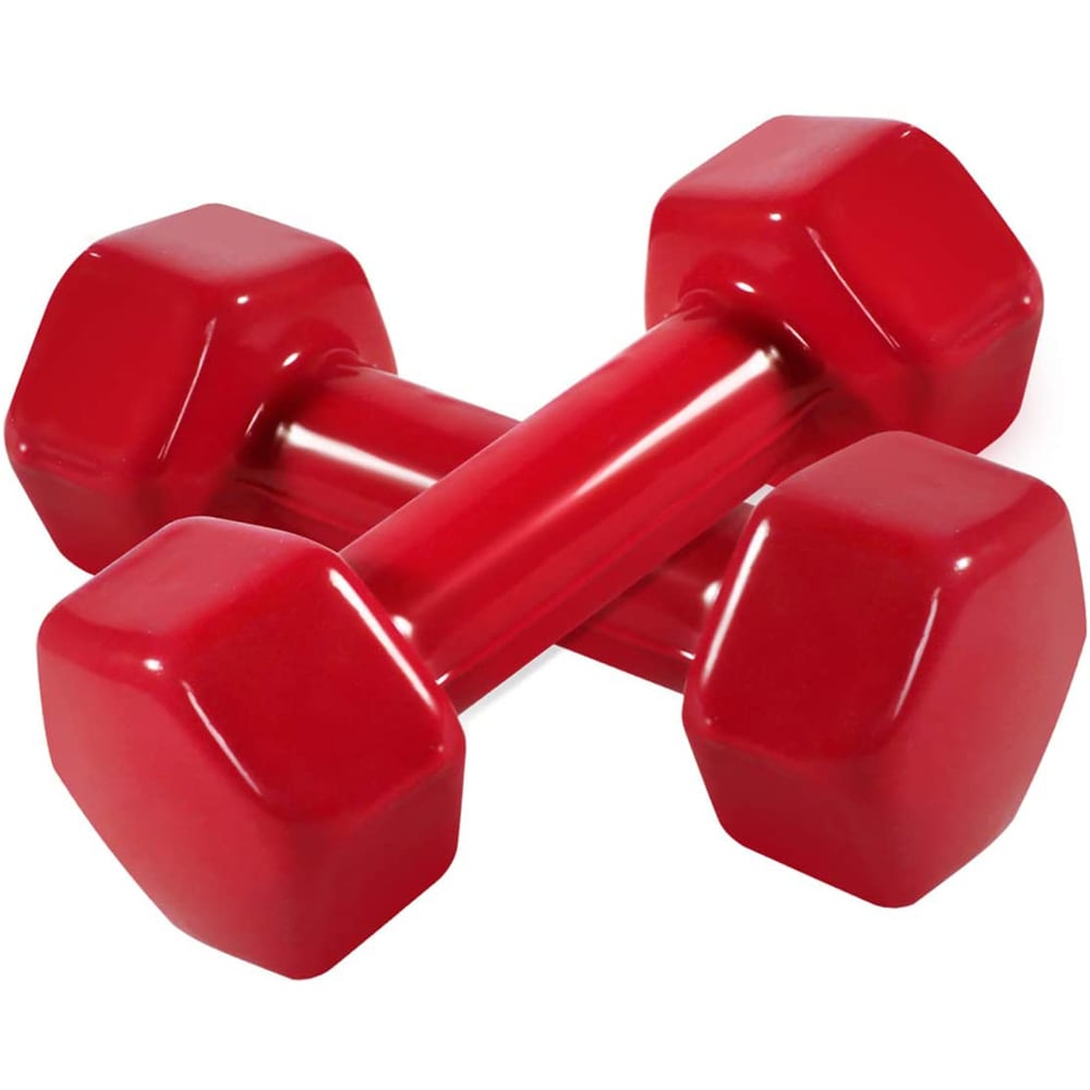 H Pro Vinyl Coated Hand Weight Dumbbell - 1kg Pair H Pro Vinyl Coated Hand Weight Dumbbell - 1kg Pair