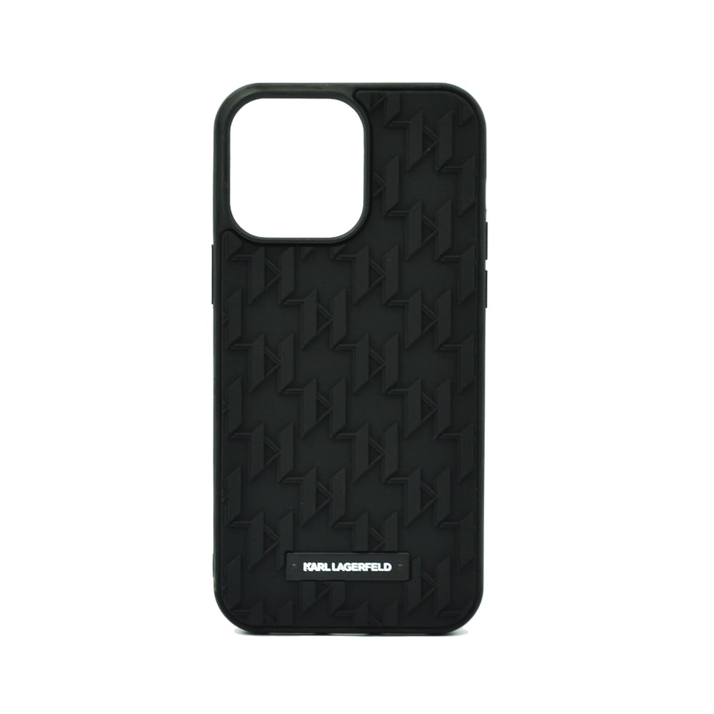 Karl Lagerfeld 3D Monogram Hard Case For Iphone 14 Pro Max Black Karl Lagerfeld 3D Monogram Hard Case For Iphone 14 Pro Max Black