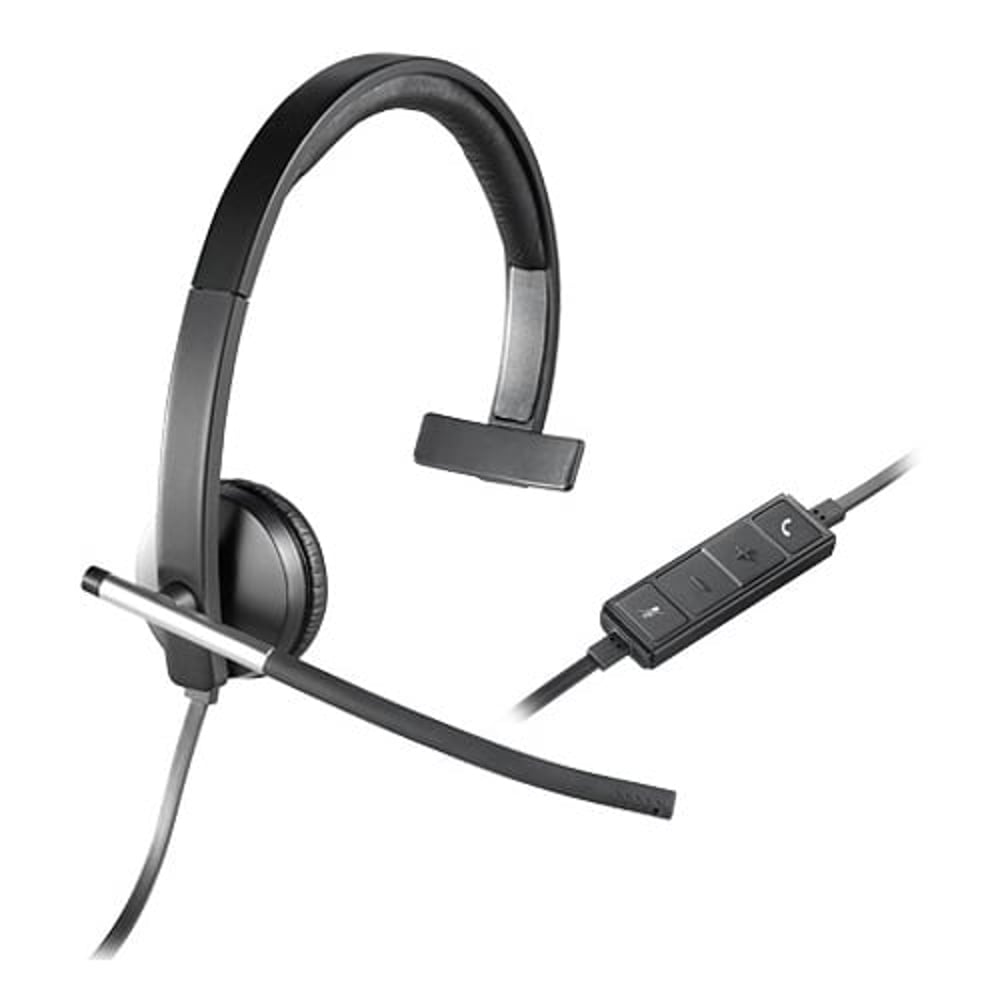Logitech Headset Wired USB H650E Mono Business Series