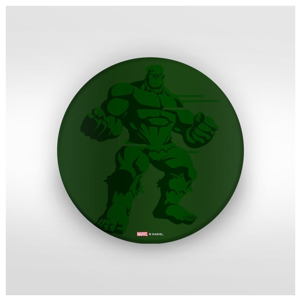 Marvel Green Hulk Round Magnet by Wackylicious Marvel Green Hulk Round Magnet by Wackylicious