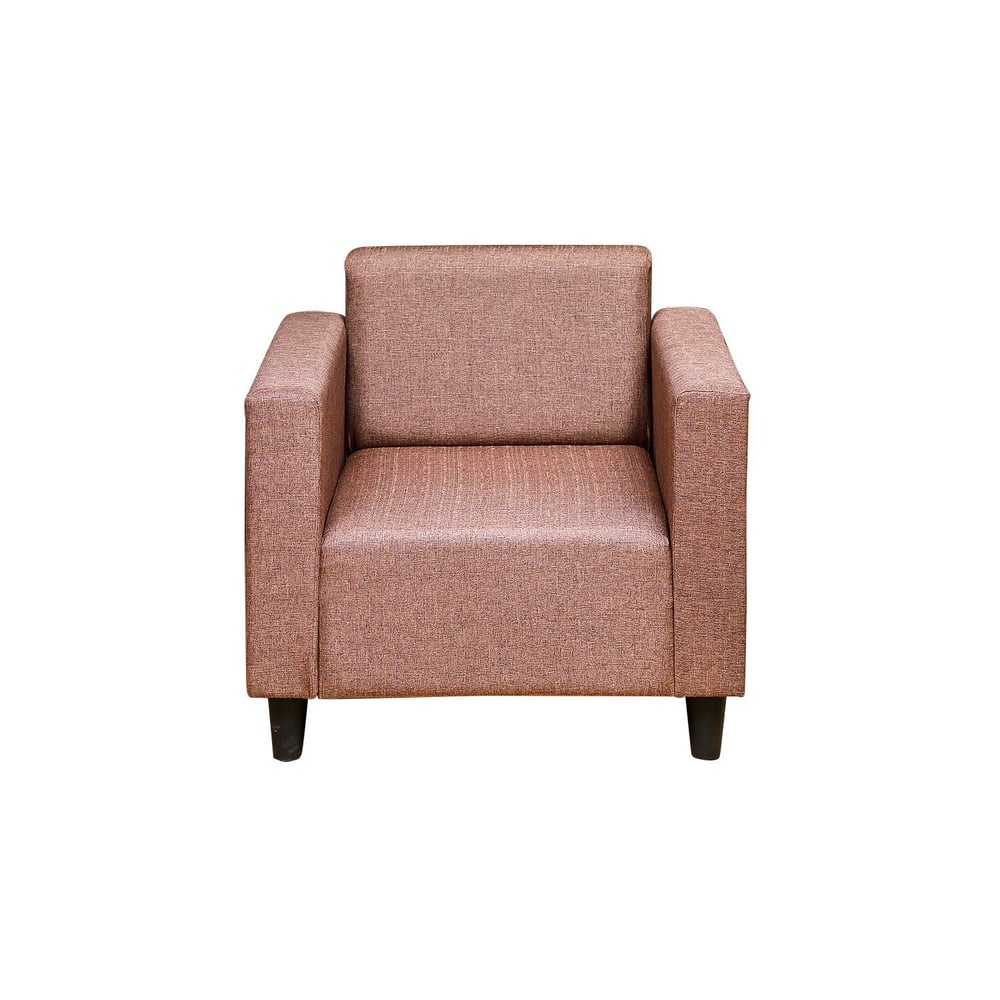 Pan Emirates Federica Single Seater Sofa Brown