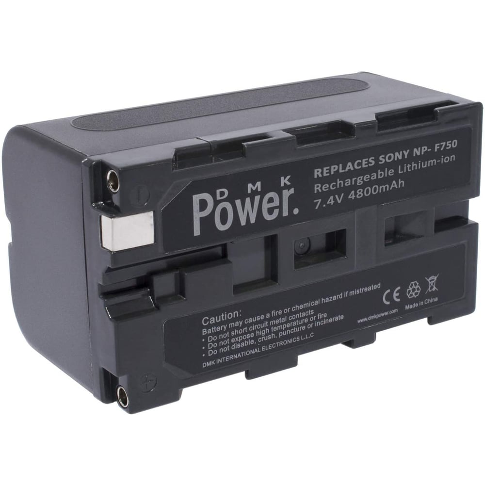 Dmk Power Np-f750 Battery 4800mah For Led Video Light And Monitor Only (not For Cameras) Dmk Power Np-f750 Battery 4800mah For Led Video Light And Monitor Only (not For Cameras)