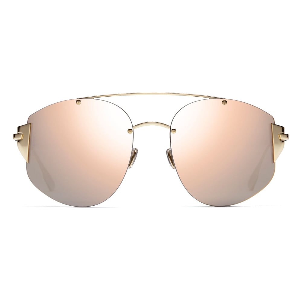 Dior CD-STRONGER-J5G580J Round Metal Gold Women Sunglasses Dior CD-STRONGER-J5G580J Round Metal Gold Women Sunglasses