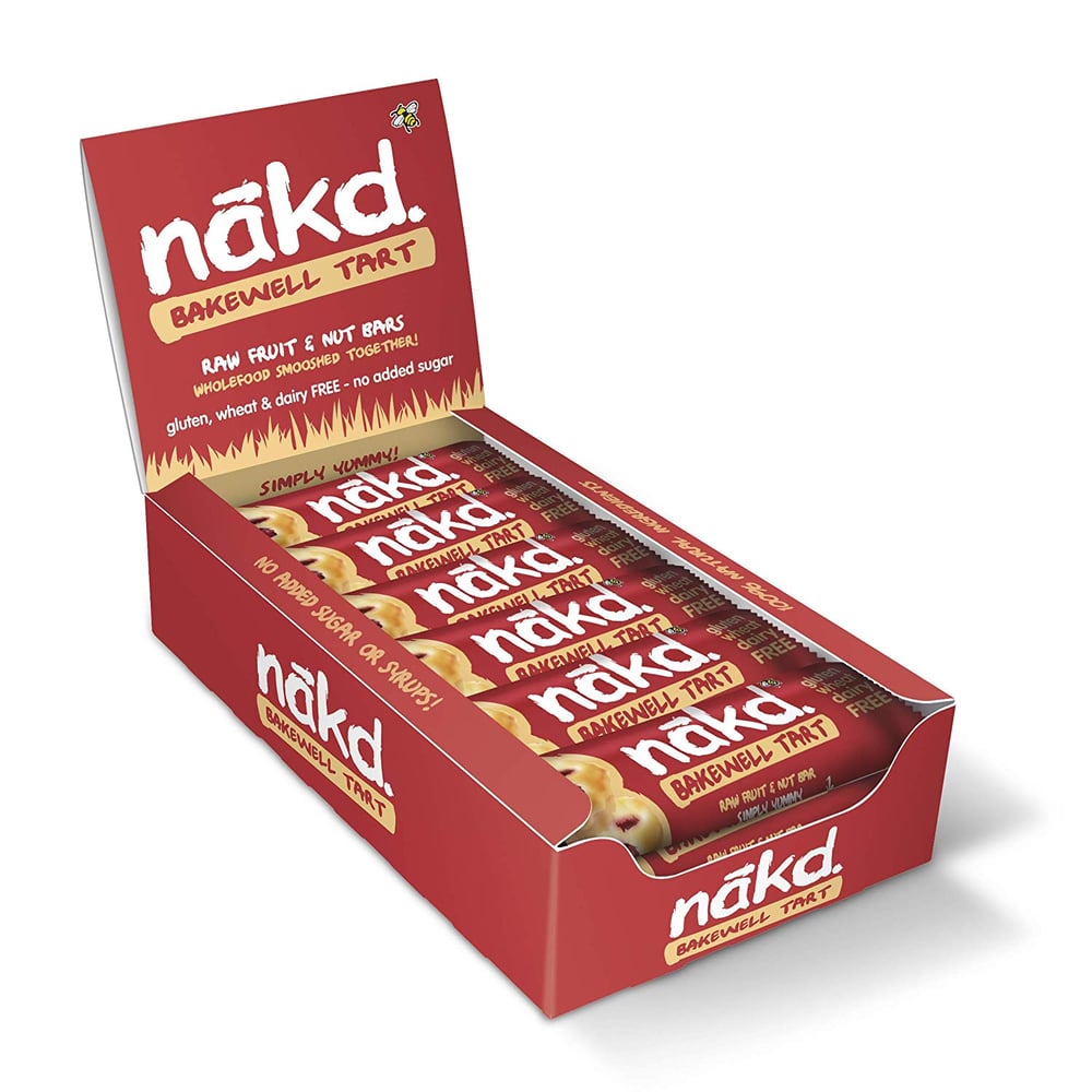 Nakd Bakewell Tart Natural Snack Bars, 35 G (pack Of 18) Nakd Bakewell Tart Natural Snack Bars, 35 G (pack Of 18)