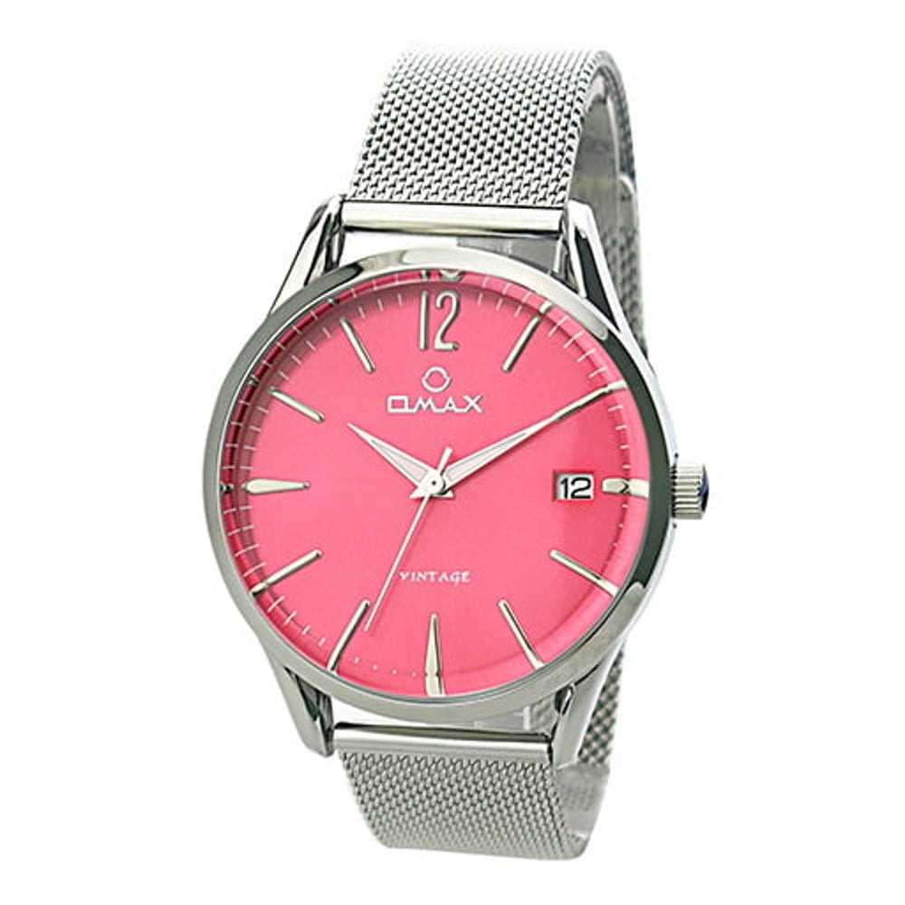 Omax Vintage Collection Silver Mesh Analog Watch For Unisex VC06PP6I Omax Vintage Collection Silver Mesh Analog Watch For Unisex VC06PP6I