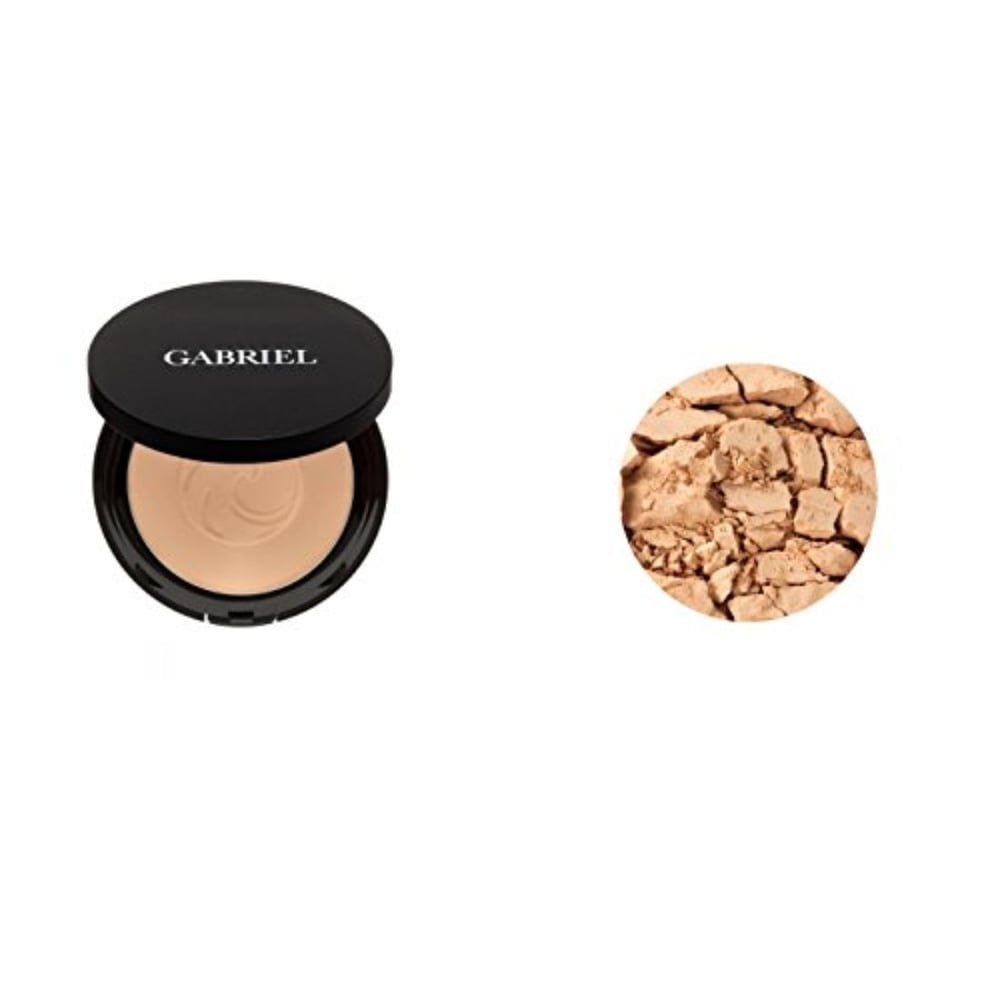 Gabriel Cosmetics, Powder Foundation - Medium Beige , 0.32 Ounce, Natural, Paraben Free, Vegan, Gluten-Free, Cruelty-Free, Non Gmo, Pressed Mineral Powder, Enhanced With Sea Fennel, Full Coverage. Gabriel Cosmetics, Powder Foundation - Medium Beige , 0.32 Ounce, Natural, Paraben Free, Vegan, Gluten-Free, Cruelty-Free, Non Gmo, Pressed Mineral Powder, Enhanced With Sea Fennel, Full Coverage.
