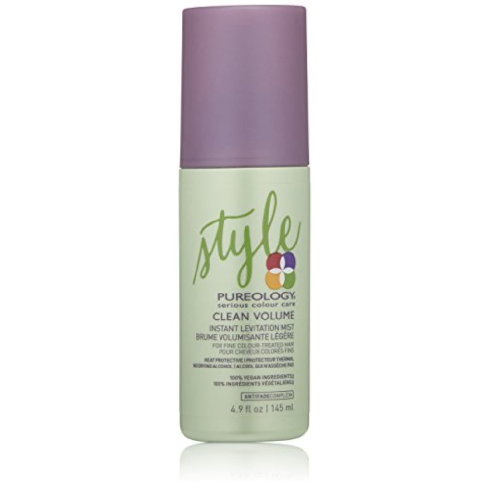 Pureology | Clean Volume Instant Levitation Mist Leave-In Spray All-Day For Fine, Color Treated Hair Vegan 4.9 Oz.