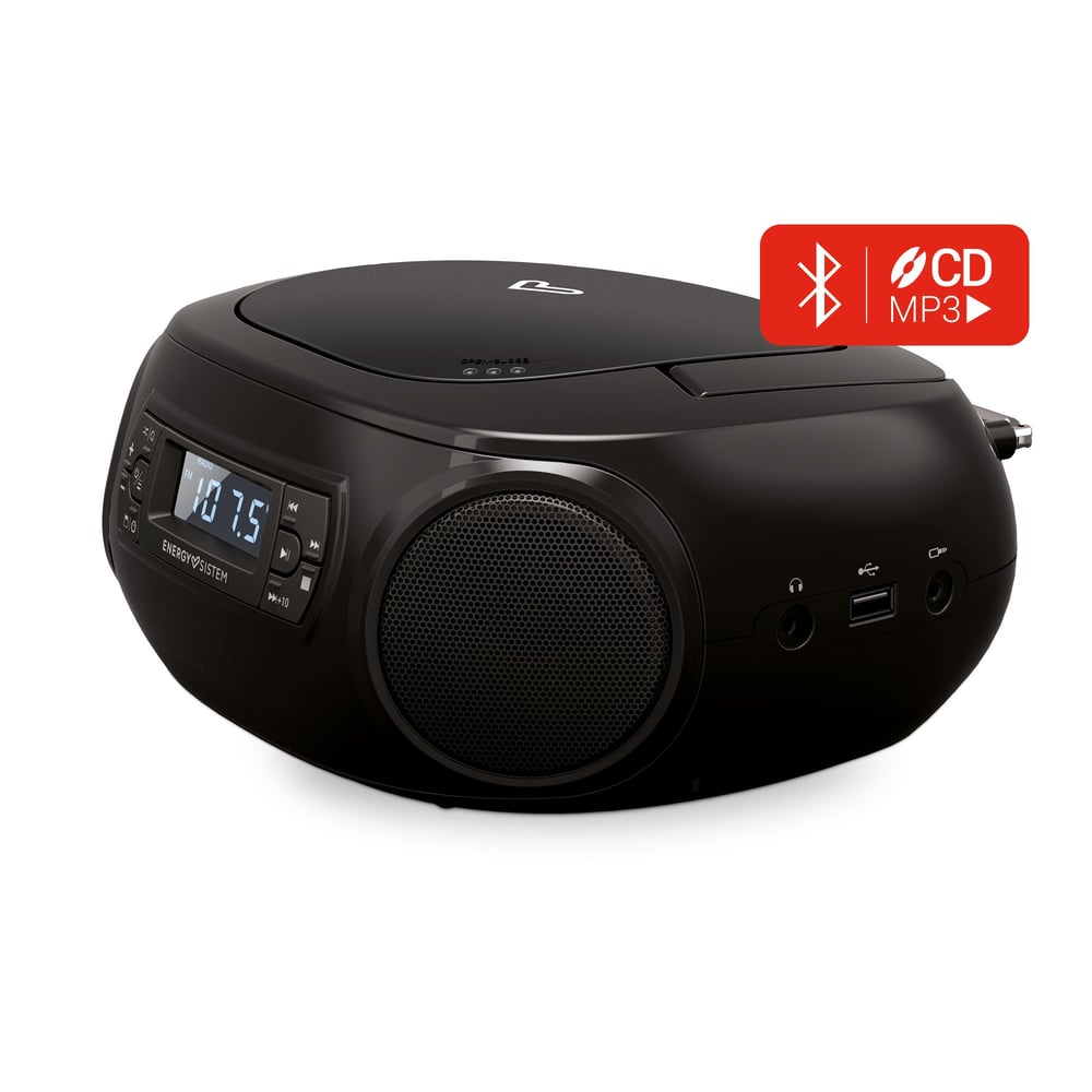 Energy Sistem Boombox 3 Portable Bluetooth Speaker Black - 44757 Energy Sistem Boombox 3 Portable Bluetooth Speaker Black - 44757
