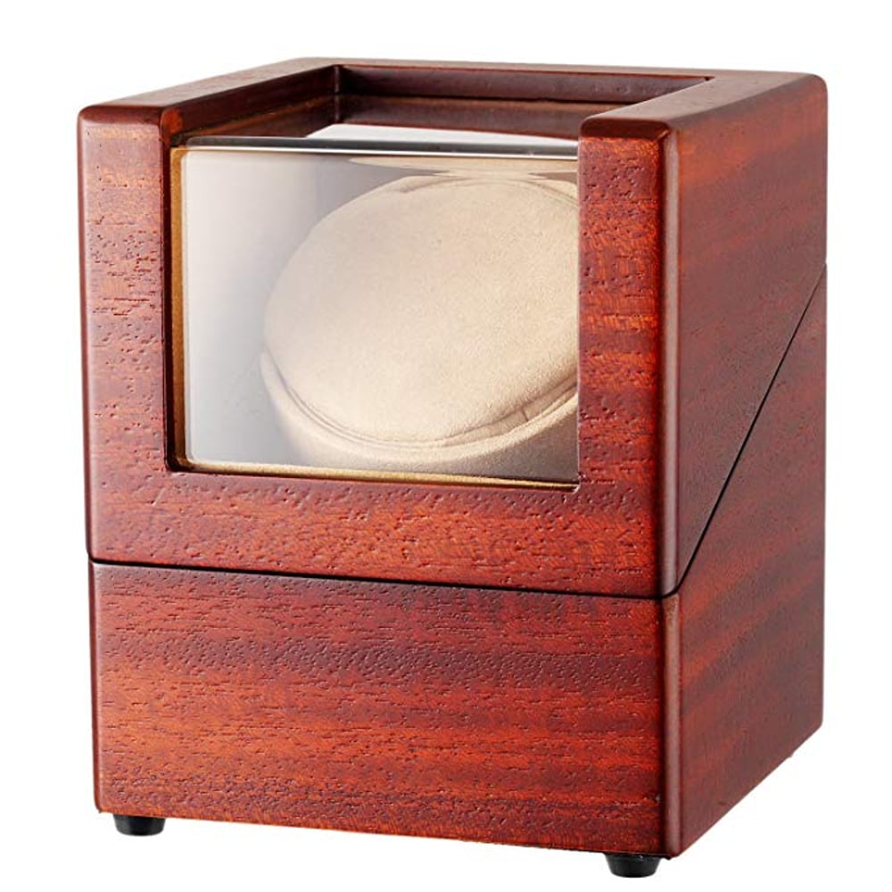 Chiyoda CYD-SWI10 Automatic Single Winder Handmade Wooden Watch box Chiyoda CYD-SWI10 Automatic Single Winder Handmade Wooden Watch box