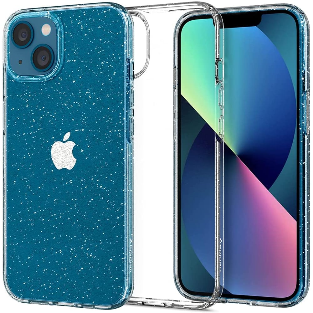 Spigen Liquid Crystal Glitter Designed For Iphone 13 Case Cover - Crystal Quartz Spigen Liquid Crystal Glitter Designed For Iphone 13 Case Cover - Crystal Quartz