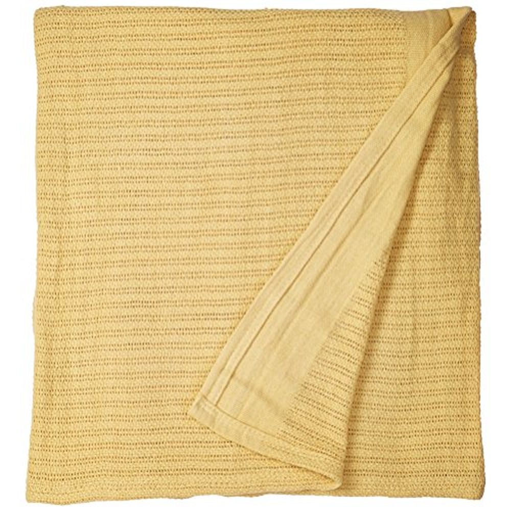Fiesta Thermal Cotton Blanket, Twin, Ivory