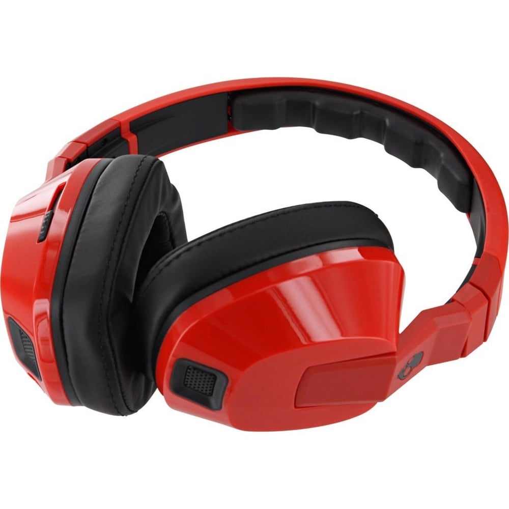 Skullcandy S6SCFY059 Crusher Over Ear Headphone W/ Mic Red