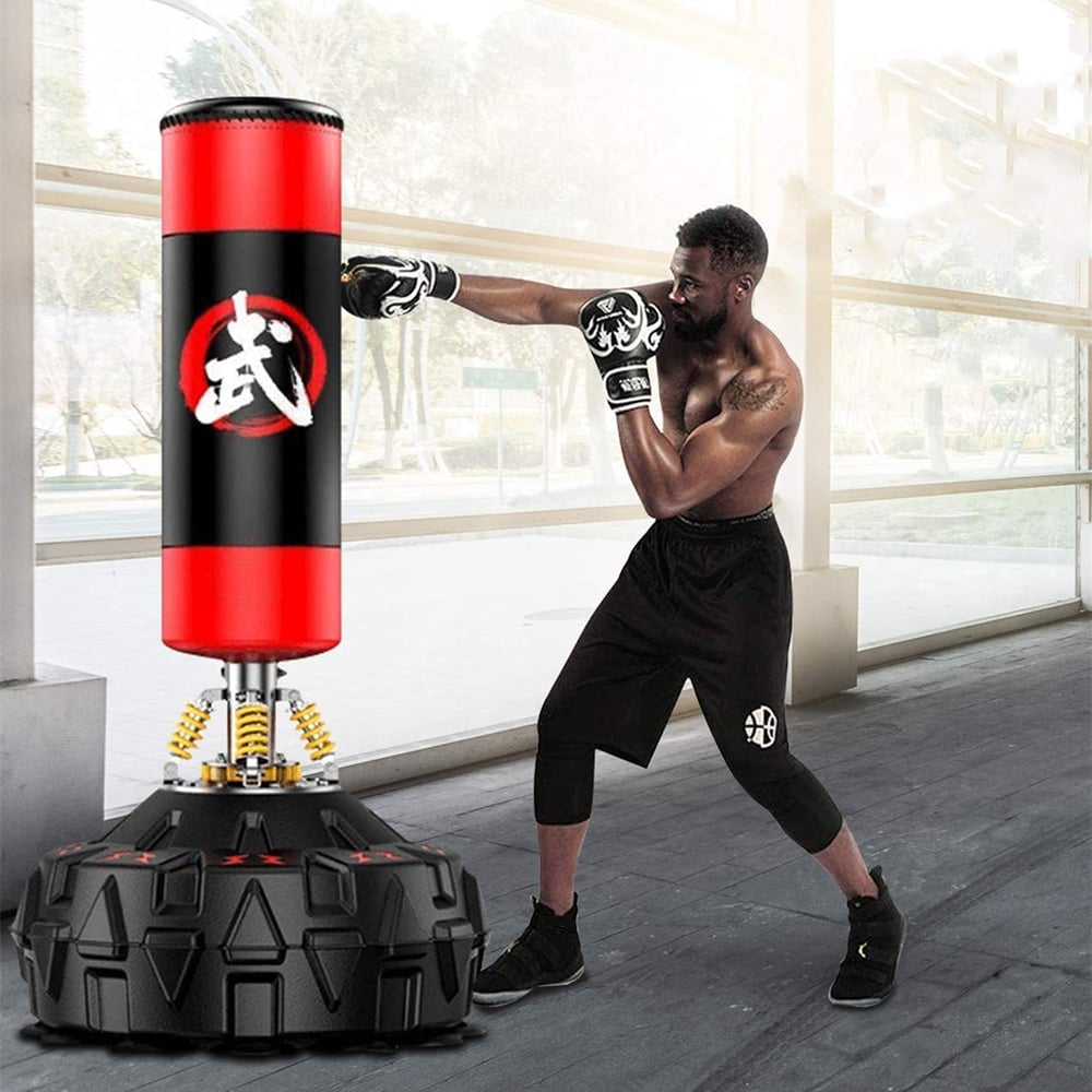 ULTIMAX Boxing Punch Bag Standing Punch Bag Boxing Gym Equipment Home Adult Sandbag Office Decompression Magic Child Punch Sandbag Fitness Boxing Equipment Relaxation
