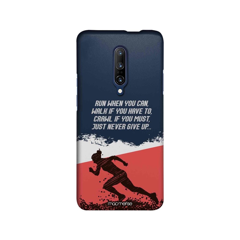 Buy Running Motivation Sleek Case for OnePlus 7 Pro Online in UAE