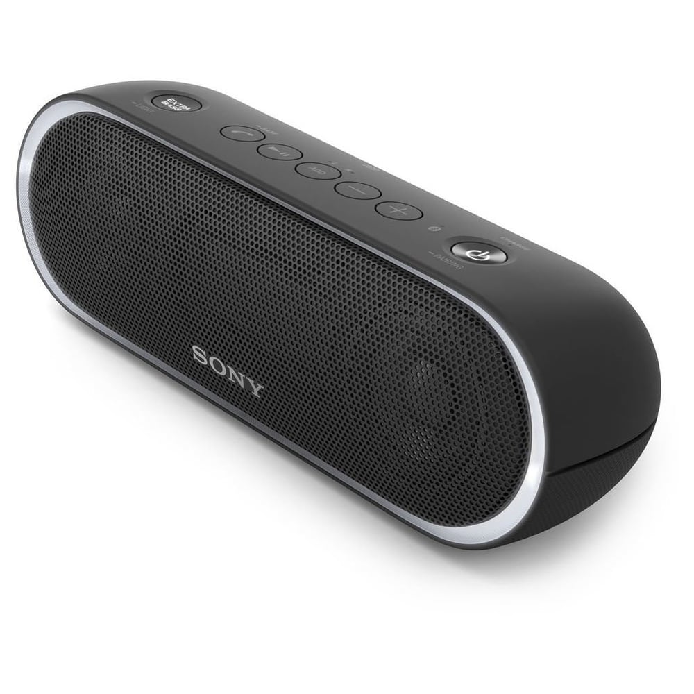 Sony SRSXB20B Water Resistant Super Bass Wireless Portable Party Speaker Black Sony SRSXB20B Water Resistant Super Bass Wireless Portable Party Speaker Black