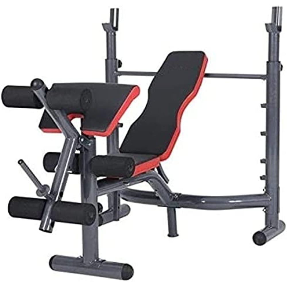 ULTIMAX Weight Lifting Bench with Preacher Curl Leg Developer Adjustable for Olympic Workout Multi-Function Bench Press for Home Gym Weight Lifting Gym Fitness ULTIMAX Weight Lifting Bench with Preacher Curl Leg Developer Adjustable for Olympic Workout Multi-Function Bench Press for Home Gym Weight Lifting Gym Fitness