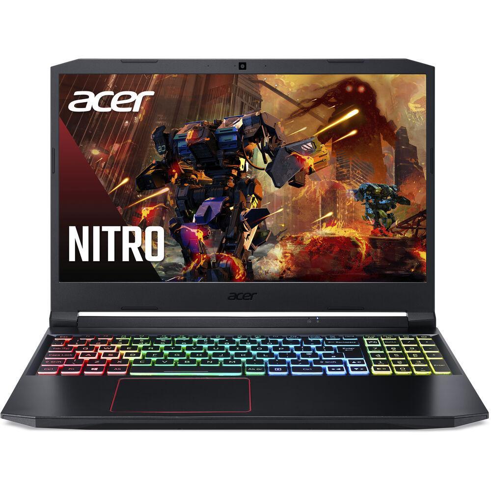 Acer Nitro 5 Gaming Laptop Core i7-10750H 2.60GHz 16GB 1TB SSD 6GB GTX™ 1660Ti Win10 15.6inch FHD Black English/Arabic Keyboard