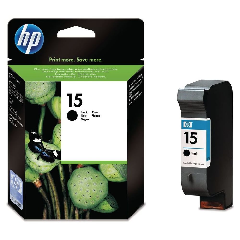 HP 15 C6615DE Black Inkjet Cartridge HP 15 C6615DE Black Inkjet Cartridge