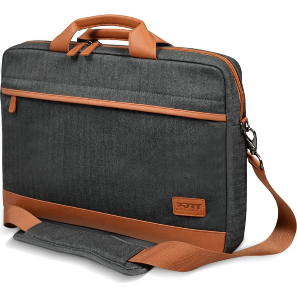 Port 140394 Bahia Laptop Bag Brown/ Grey For 15.6inch