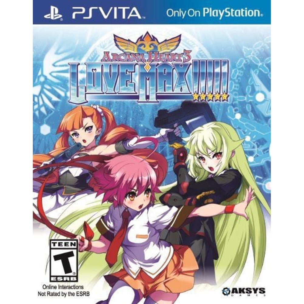 PS Vita Arcana Heart 3 Love Max Game