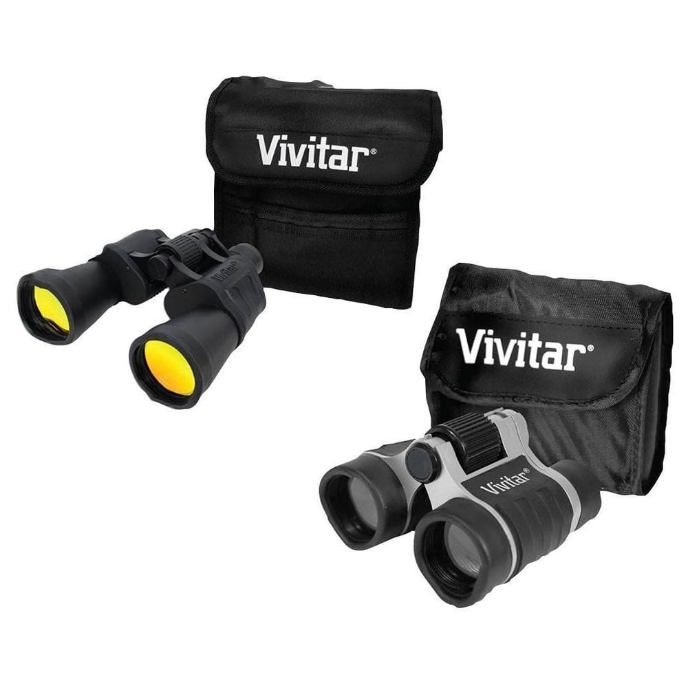 Vivitar VS1053B Binocular Set 10X50 & 5X30 Black Vivitar VS1053B Binocular Set 10X50 & 5X30 Black