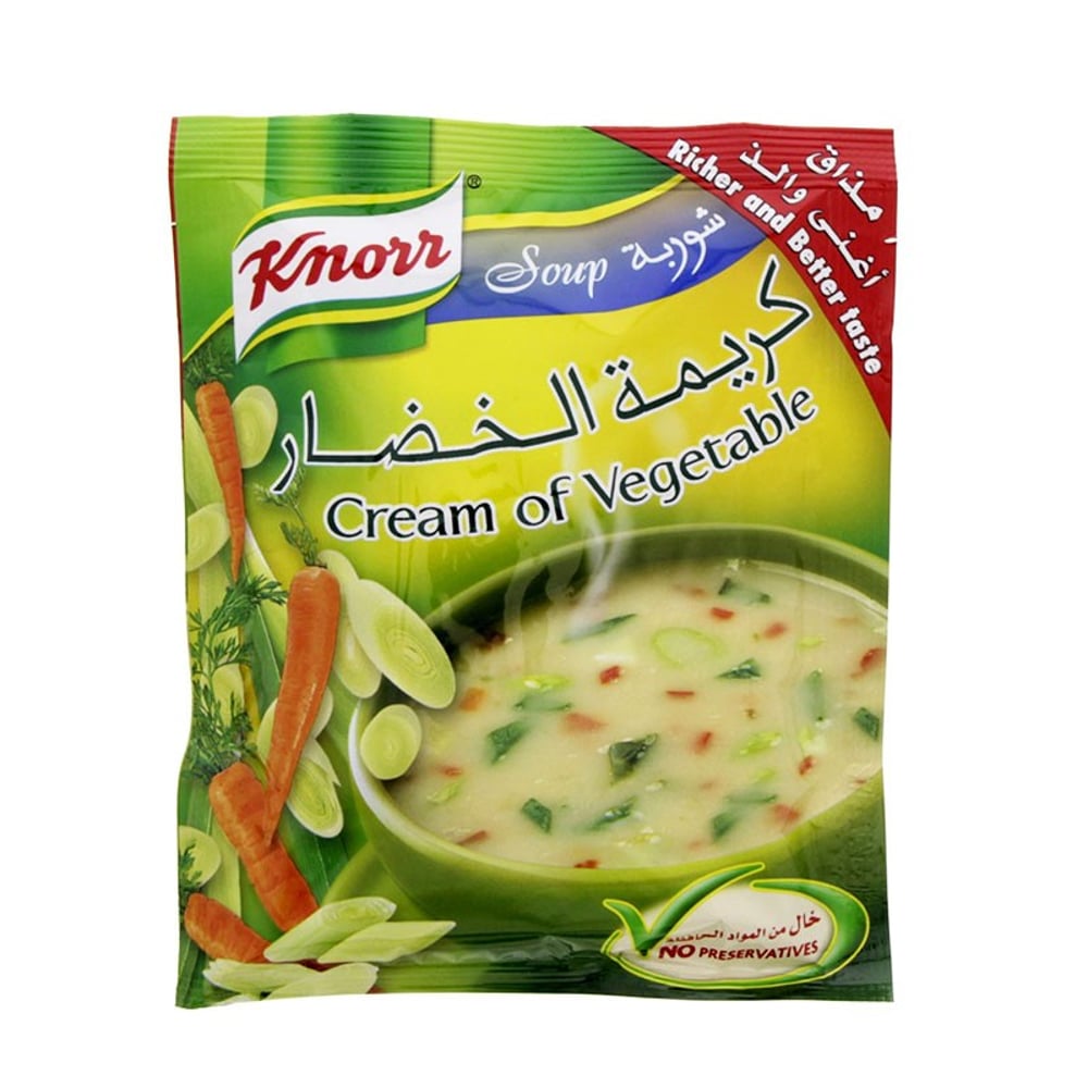 Knorr Cream Of Vegetable Soup 79g Knorr Cream Of Vegetable Soup 79g