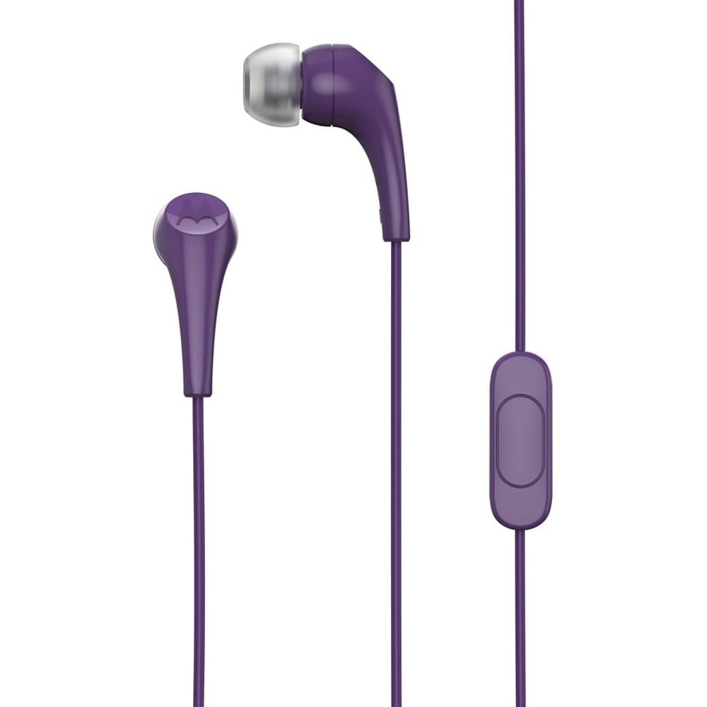 Motorola SH006 Earbuds 2 In Ear Headphone Purple