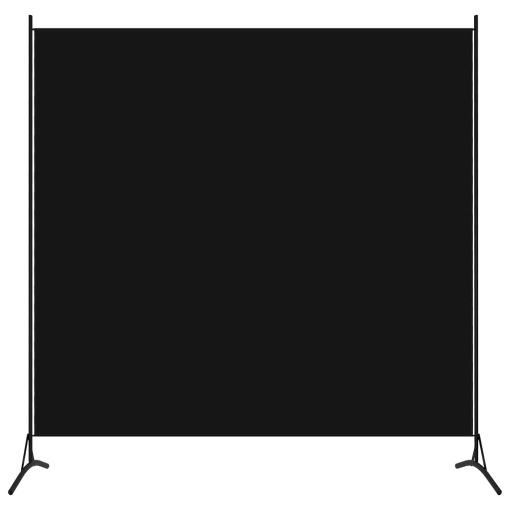 Vidaxl 1-panel Room Divider Black 175x180 Cm Vidaxl 1-panel Room Divider Black 175x180 Cm