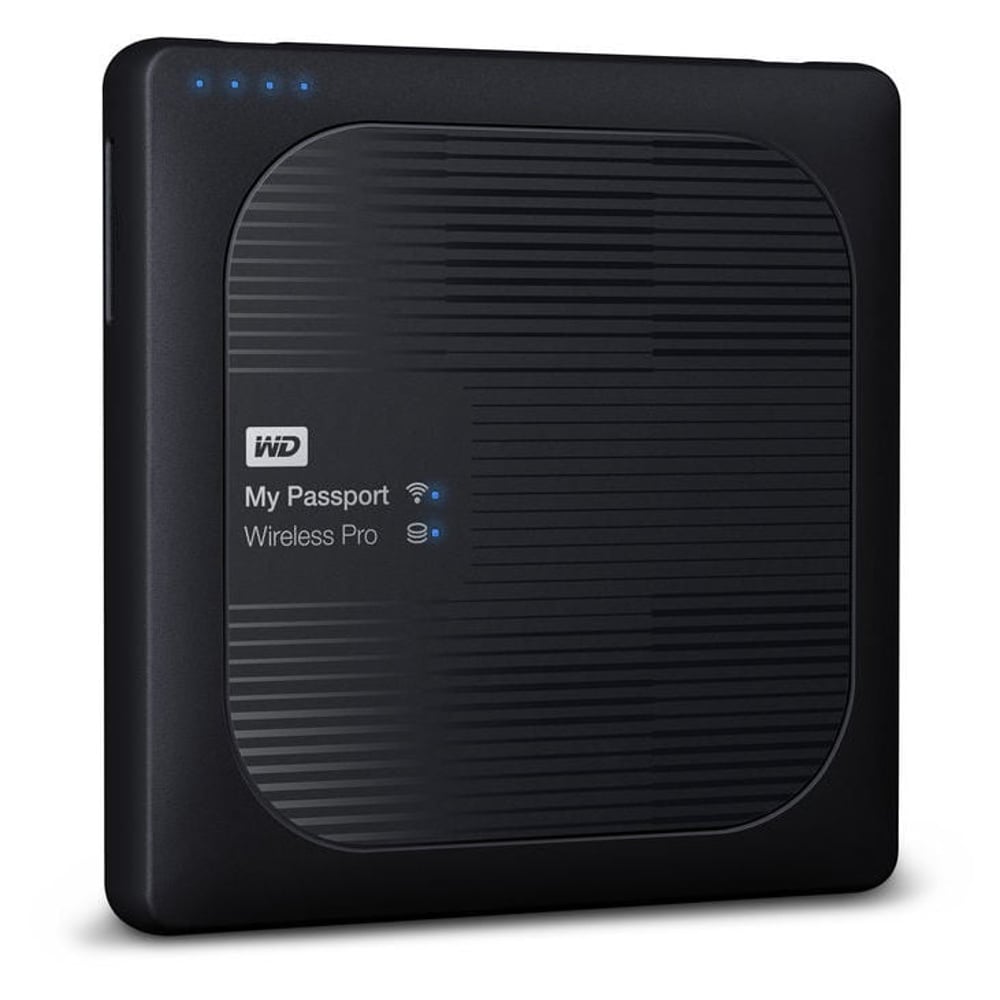 Western Digital My Passport Wireless Pro 1TB Black WDBVPL0010BBKEESN Western Digital My Passport Wireless Pro 1TB Black WDBVPL0010BBKEESN