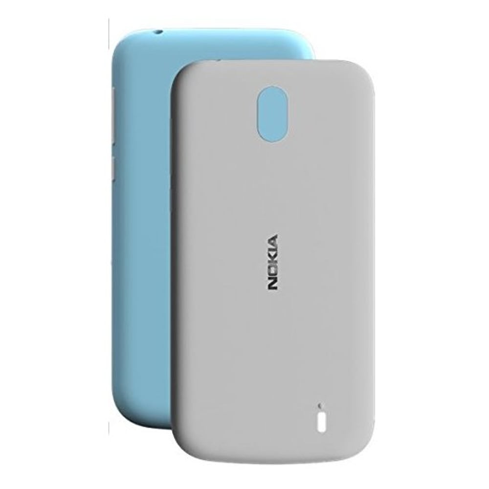 Nokia XP150 X Press On Dual Back Case Azure/Grey For Nokia 1 Nokia XP150 X Press On Dual Back Case Azure/Grey For Nokia 1