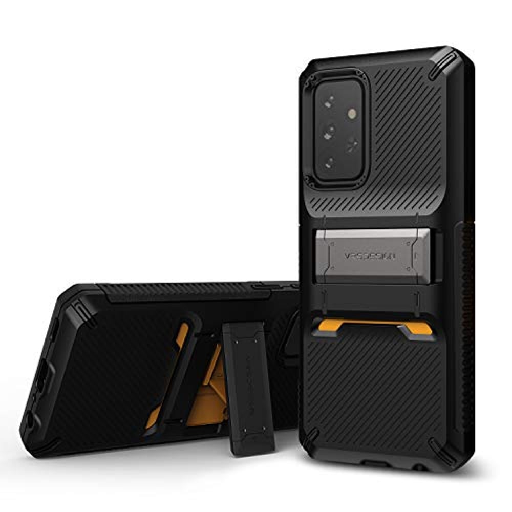 Vrs Design Quick Stand Pro Designed For Samsung Galaxy A72 Case Cover With Kickstand - Black