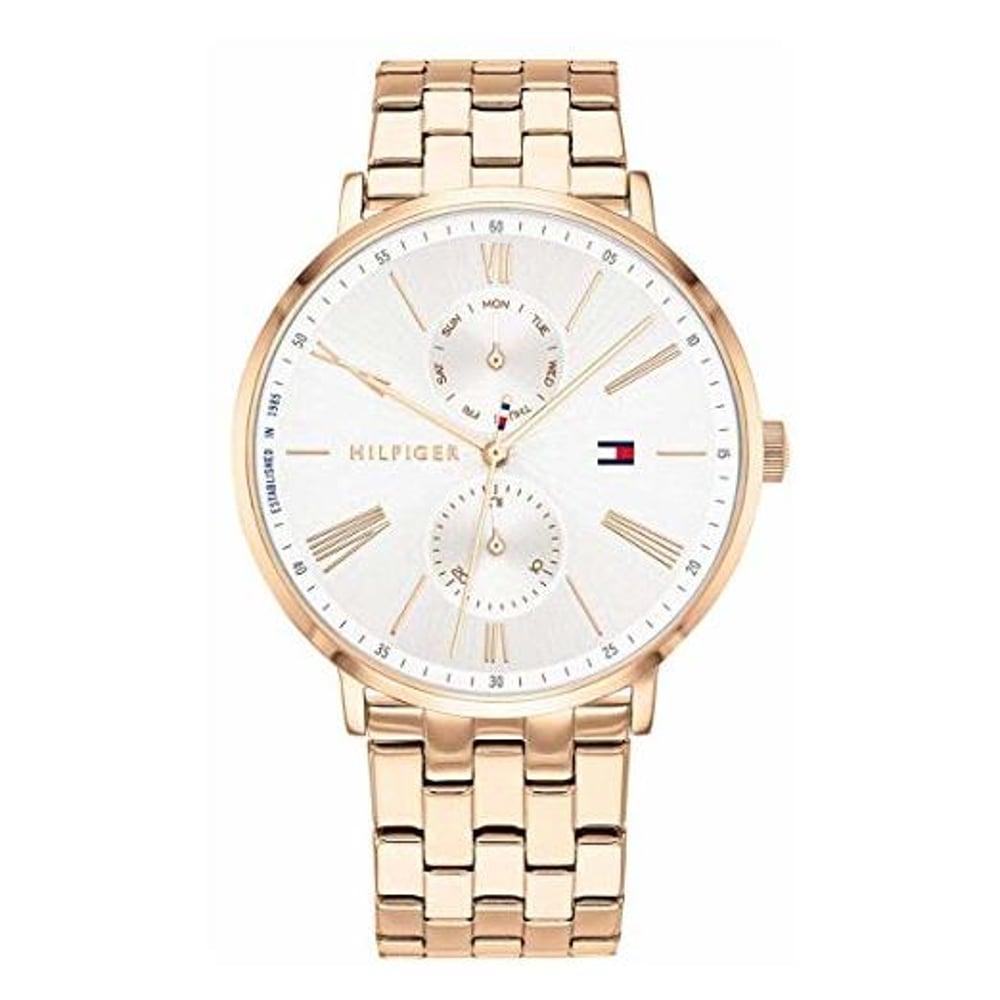Tommy Hilfiger Jenna Rose Gold Stainless Steel Women Watch 1782070
