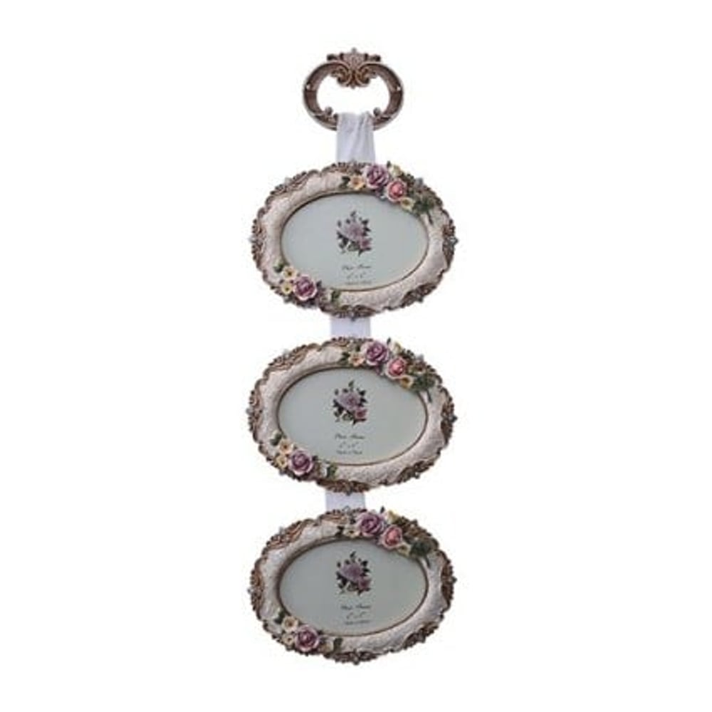 Pan Emirates Gaily 3 Oval Hanging Photo Frame 6x4 Pan Emirates Gaily 3 Oval Hanging Photo Frame 6x4