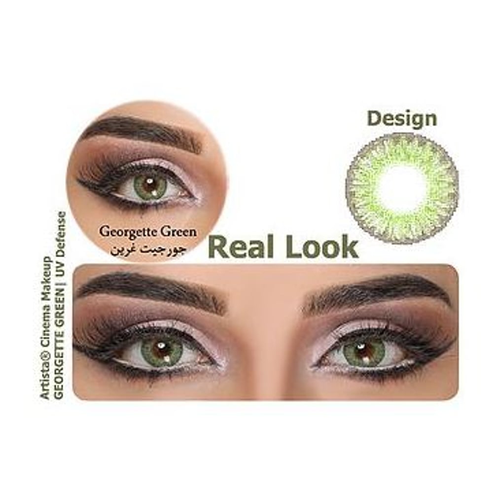 Artista Contact Lenses Georgette Green