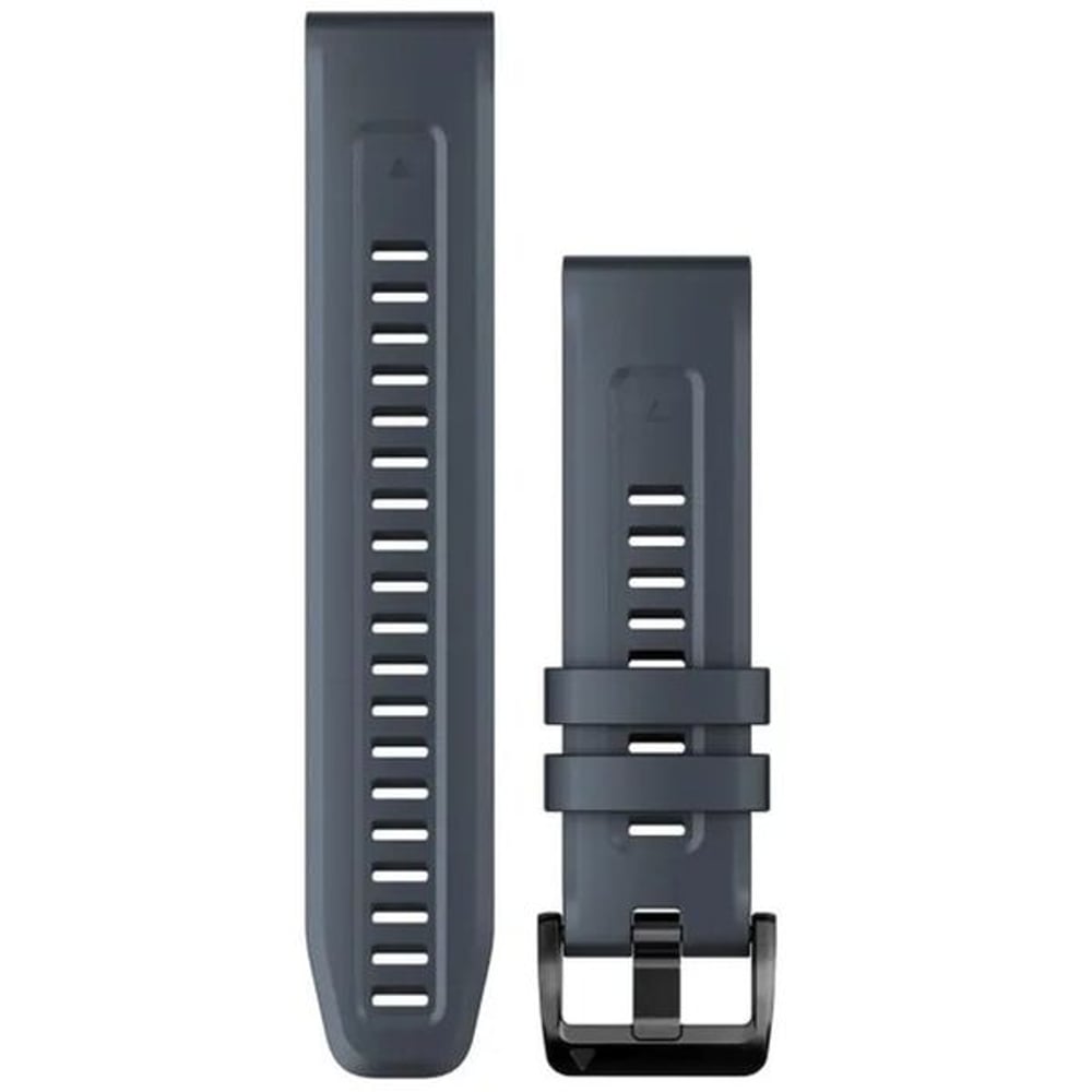 Garmin QuickFit 22mm Silicone Watch Band Granite Blue Garmin QuickFit 22mm Silicone Watch Band Granite Blue