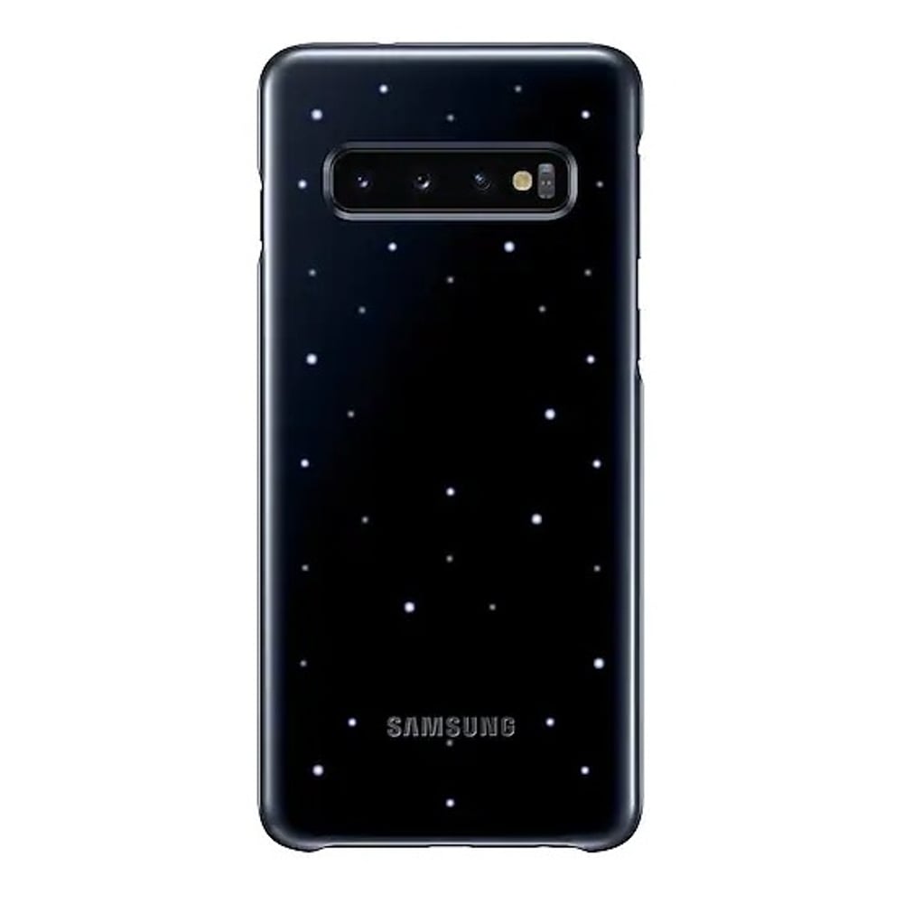Samsung LED Back Case Black For Galaxy S10 Plus