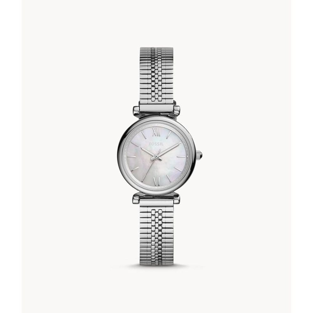 Fossil Carlie Mini Three-Hand Stainless-Steel Watch ES4695 Fossil Carlie Mini Three-Hand Stainless-Steel Watch ES4695