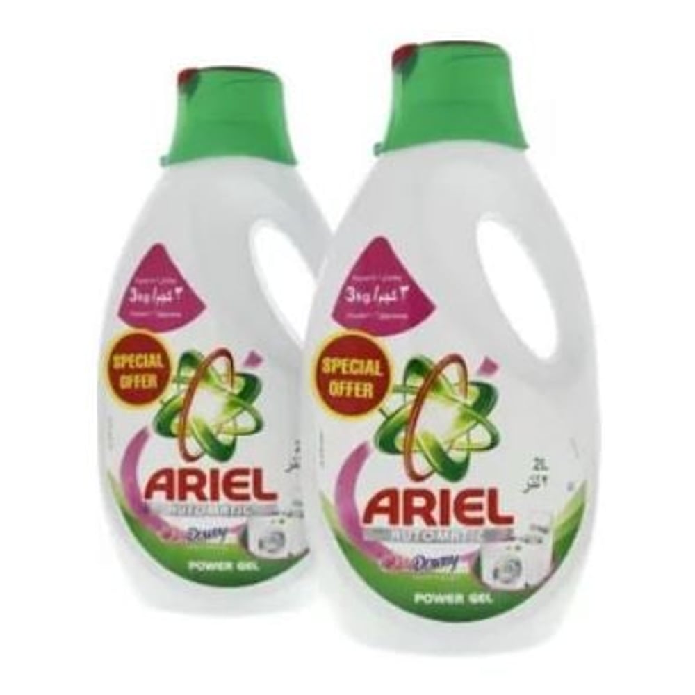 Ariel Automatic Power Gel Laundry Detergent Downy 2L x 2